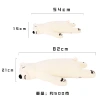 Cold polar bear throw pillows, Kanglehouse ice silk animal dolls order, cool towel plush toys order Specification image